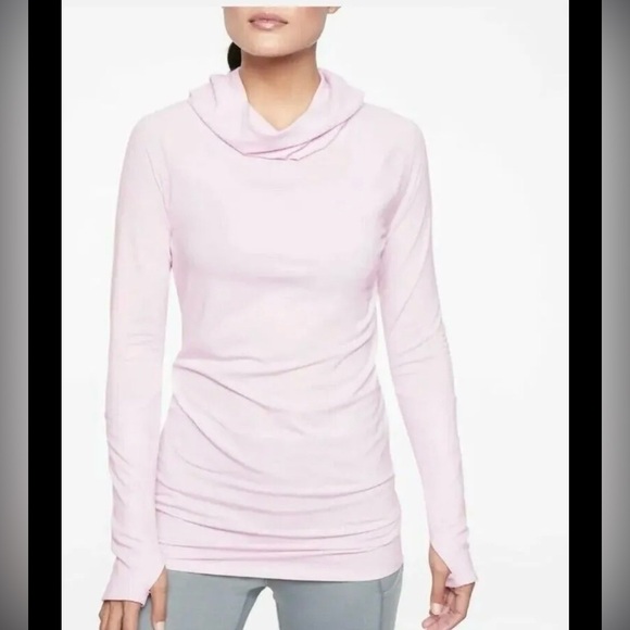 Athleta Essence Hooded Tunic in "Simply Lilac", Size XS - Picture 3 of 7